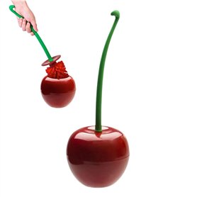 CWPFVQA Brosse De Toilette 1 Pièce Cerise