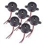 Wenxiaw Buzzer Électronique 12v Buzzer DC 3-24V Sirène 12v Buzzer 85dB Alarme Électronique Buzzer Système D'alarme Buzzer pour C
