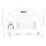 PILIN Kit d'arche de ballons Support d'arche de ballons réutilisable Blanc Ajustable pour les mariages