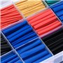800 Pièces Kit de Tubes Thermorétractables pour Câblage, Gaine Thermorétractable à Double Paroi pour Câble Isolation électrique
