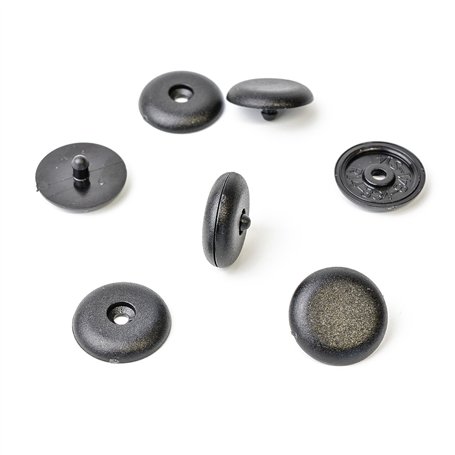 Myba-S CL-0094 + CL-0095 Lot de 5 boutons à clips universels pour ceinture de sécurité
