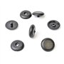Myba-S CL-0094 + CL-0095 Lot de 5 boutons à clips universels pour ceinture de sécurité