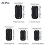 Anneau Ferrite Antiparasite Magnétique Core, 20pcs Anti-interférences Haute Fréquence Filtre Noyau Clip de Câble RFI EMI Noise S