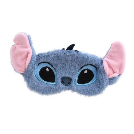 HOOKTA Stitch Masque de sommeil 3D avec bande élastique en peluche douce et flanelle pour dormir