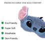 HOOKTA Stitch Masque de sommeil 3D avec bande élastique en peluche douce et flanelle pour dormir, voyager, cache-yeux pour garço