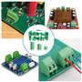 Tkxjry 50 Paires Connecteurs de Bornier à Vis, PCB Connecteurs de Bornier à Vis, Mount Screw Terminal Block, Bornes à Vis de 5 m
