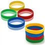 MICREEN 8 Pièces Bracelets en Silicone en Caoutchouc pour Enfants