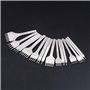 Lot de 4 outils de maroquinerie à 1/2/4/6 dents pour le cuir, outil de couture et de laçage diamant (5 mm)
