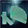 Lot de 10 Cartes de Circuit Imprimé Universelles de 2cm x 8cm - PCB Double Faces pour Prototypage et Soudure de Composants Élect