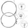 Gasea Nouveau Vélo Câble Kit Universel Frein Câble et Vitesse Shifter Câble Set avec Remplacement de logement et Ligne de contrô