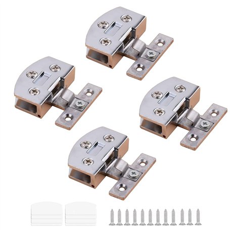 4 Pièces Pince Charnière Verre