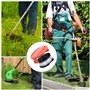 Sixfolo 6 Pièces Capuchon de Bobine de Rechange,Couvercles de Capuchon de Bobine de Tondeuse,Cache Bobine Coupe Bordure en Plast