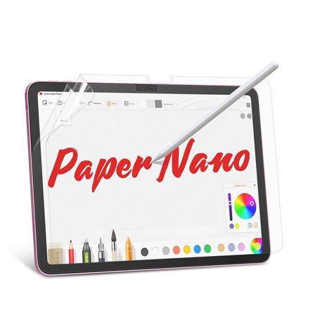 BERSEM Lot de 2 Protection Écran pour iPad 11ème Génération 2025 / iPad 10ème Génération 2022 Protecteur D'écran en PET Papier M