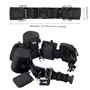 SOOJET Ceinture de Caméra Multifonctionnelle Nylon Durable, Appareil Photo Ceinture Extérieur Réglable, Ceinture Avec Anneaux en