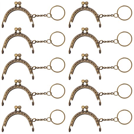 Arc en Métal Cadre Baiser Fermoir Serrure Semi-Circulaire Sac À Main Sac Cadre Fermoir Serrure Fermoirs Craft Cadre avec Porte-c