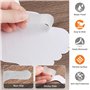 24PCS Adhésif Antidérapant Bain&Doucheautocollants de Douche Antidérapants,Autocollants de Douche Bandes de Sécurité de Bain,Adh