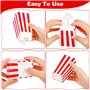 60 PCS Popcorn Box, Popcorn Boîtes, Pot Popcorn, Sacs Popcorn, Boîtes à Popcorn, Sacs à Popcorn, Boîtes de Nourriture de Seau...