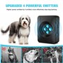 4 émetteurs Puissants Ultrason Chien