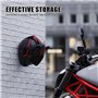 Porte Casque Moto, 2 Pièces Support Casque Moto Mural, Accessoire Casque Moto pour Suspension de Casque de Moto Et de Clés, Noir