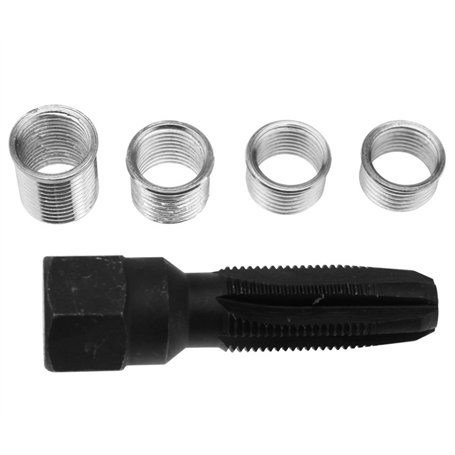 Kit de réparation de filetage de bougies 14MM Bougie d'allumage 4 Inserts