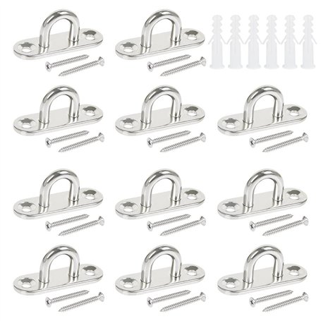 12 Pcs Crochet Acier Inoxydable