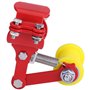 CENPEK Tendeur de chaîne de moto en aluminium rouge pour motocross