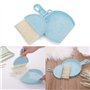 KALUROIL 2 PCS Ensemble mini pelle et balayette, petit balai et pelle à poussière, ensemble de brosse portable pour dessus de ta