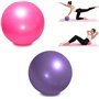 2 Pièces Yoga Ball Pilates Ballon de Gymnastique Anti-éclatement Fitness Balles pour 25cm Entraînement Abdominal et des Épaules