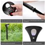 Lampe Solaire Extérieur Jardin Lumière Solaire Exterieur Étanche IP65 Eclairage Spot Solaire Exterieur LED Sécurité Sans Fil Fon