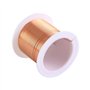 Fil Cuivre 15 M, 0,4Mm Bobine D'inductance Cuivre Fil D'aimant Émaillé pour les Inducteurs de Transformateurs