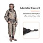MiOYOOW Costume Anti-moustiques Extérieur, Combinaison de Protection Maille Veste Insectes de Protection avec Sac de Rangement p