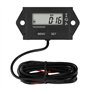Yooreal Entretien numérique Compteur Horaire Tachymètre Pour 2 ou 4 Temps Petit Moteur À Essence Pelouse Tracteur Générateur Tro