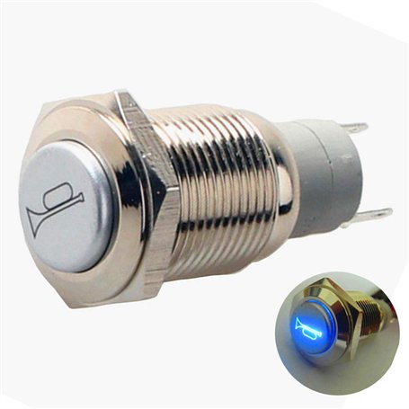 YIYIDA Commutateur de klaxon Reset switch Air Horn Interrupteur de réinitialisation Bouton de klaxon automatique Interrupteur mo