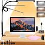 UCAMP Lampe de Bureau LED Puissante avec Clip
