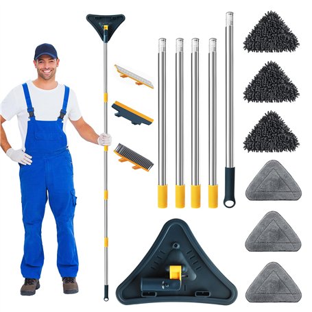 YlYADl Vadrouille de Nettoyage Rotative à 180°