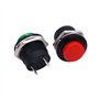 QitinDasen 30Pcs Premium 16mm Interrupteur à Bouton-Poussoir Momentané à 2 Broches, Interrupteur à Bouton-Poussoiren en Plastiqu