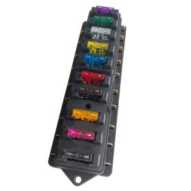 QitinDasen Premium 10 Voies Boîte à Fusibles de Voiture