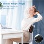 Coussin de Massage Shiatsu cou Épaule dos Masseur Électrique avec Fonction de Chauffage et Masseur de Pétrissage des Tissus Rota