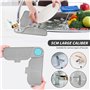 xiruiubao Tapis Robinet Silicone, Patchwork Plateau Anti-Gouttes pour Poignée de Robinet pour Protéger Plans de Travail de Salle
