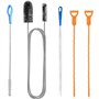 Lot de 5 outils de débouchage et de nettoyage de canalisations de douche