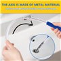 Lot de 5 outils de débouchage et de nettoyage de canalisations de douche, outil de débouchage multifonctionnel pour évier de cui