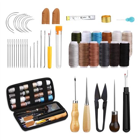 YZROHYI Kit de Couture pour Cuir Trousse