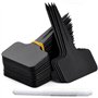 KHJGDS Lot de 100 étiquettes pour plantes - 6 x 10 cm - En plastique résistant aux intempéries - Avec marqueur - Pour légumes, f