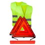 Kit de sécurité 6 en 1 pour Voiture avec Triangle d'avertissement