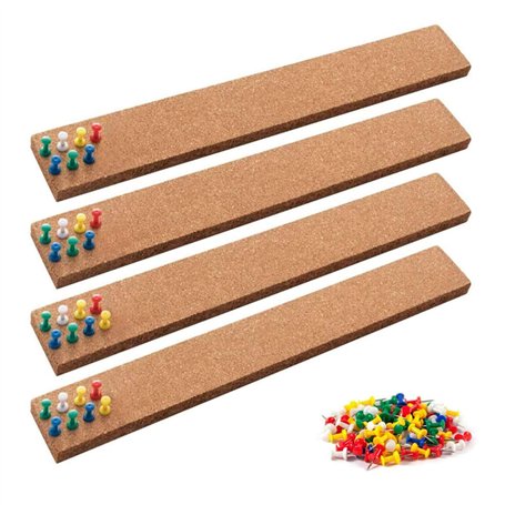 4 Pièces Cork Bulletin Board