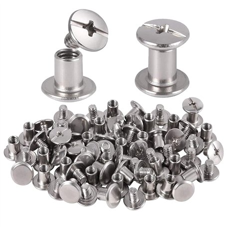 80 Pièces Rivets Pour Cuir