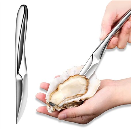 1 pièces Couteau à huîtres en acier inoxydable