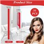 SHAPEPOTY 30 Tiges de Curling Flexibles Rouleaux de Cheveux Torsadés en Mousse Bigoudis de Cheveux sans Chaleur en Mousse Douce 
