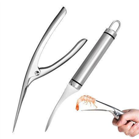 APPCXOKL Outil Polyvalent pour Fruits de Mer - Éplucheur