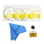 Cordes Violoncelle Pratique Mute Tissu de Nettoyage Colophane Accessoires de Violoncelle
